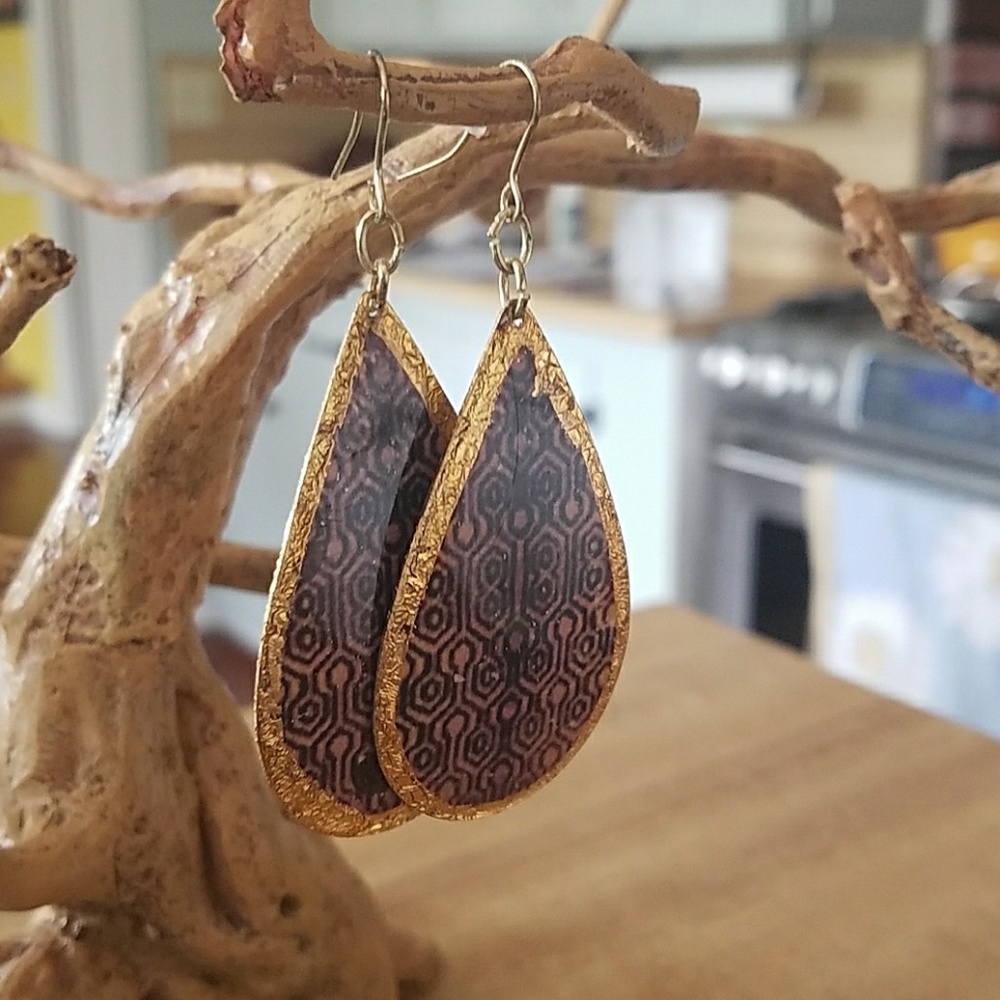 World market earrings